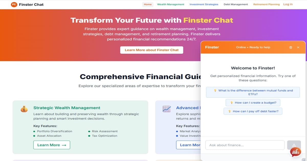 FInster Chat