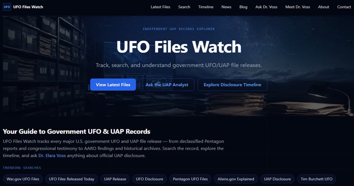 UFO Files Watch